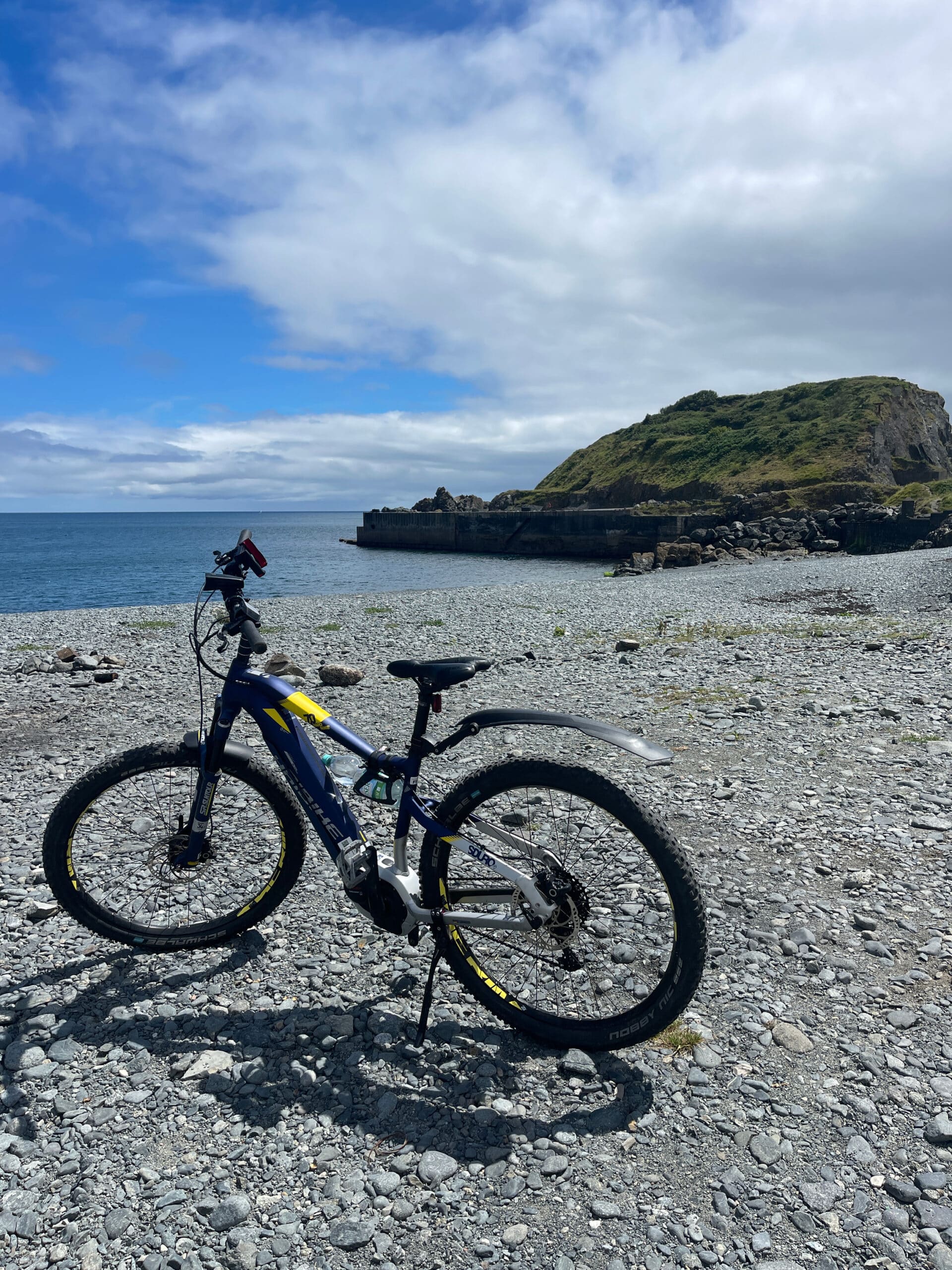 Felicity, mein eBike, in Cornwall